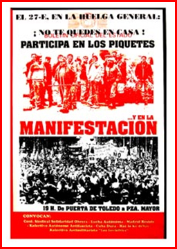 Solidaridad Obrera manifestación